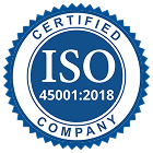 ISO 45001 Certified certificate